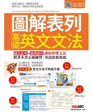 書封 圖解表列基礎英文文法